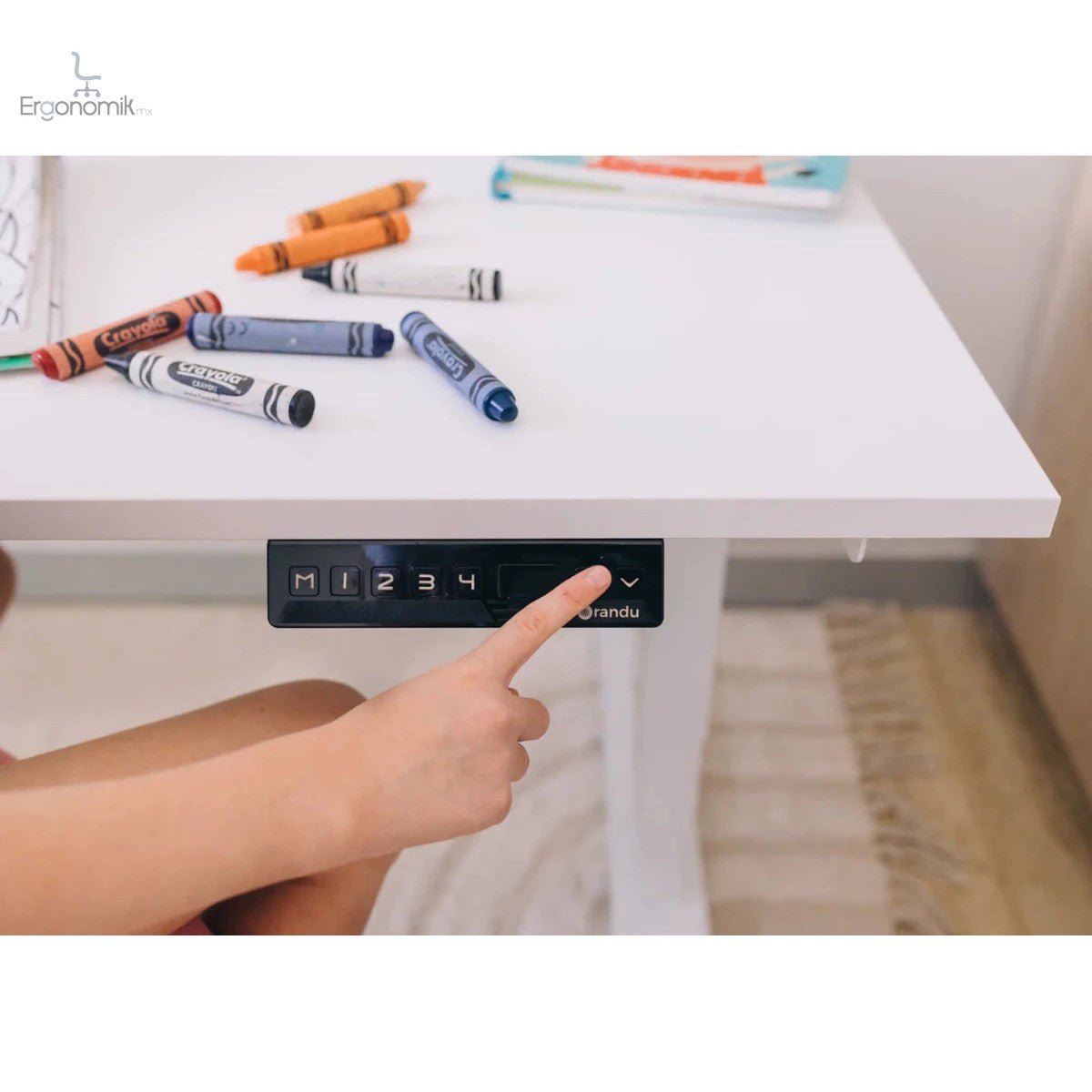 Escritorio de Altura Ajustable Eléctrico | Infantil - Ergonomik Ergonomik