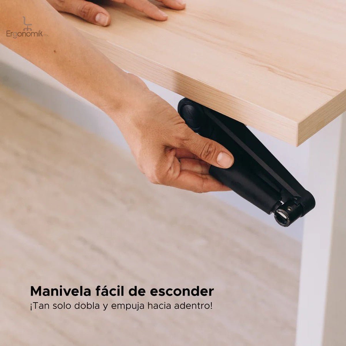 Escritorio de Altura Ajustable | Mecanismo Manual - Ergonomik escritorio Ergonomik