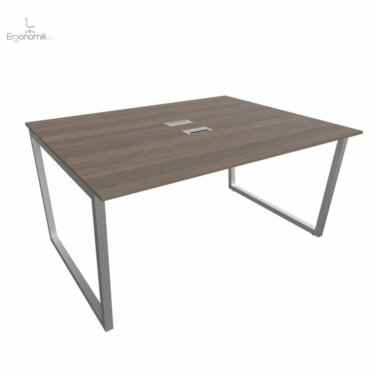 Escritorio De Trabajo Vasari Para 2 Personas 1.2m x 1.2m - Ergonomik escritorio Ofik