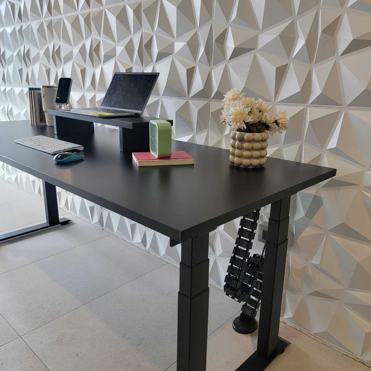 Detalle del motor eléctrico ajustable y resistente