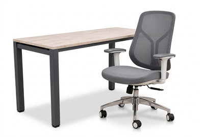 Silla Ejecutiva Julia + Escritorio Hamilton 120 x 60