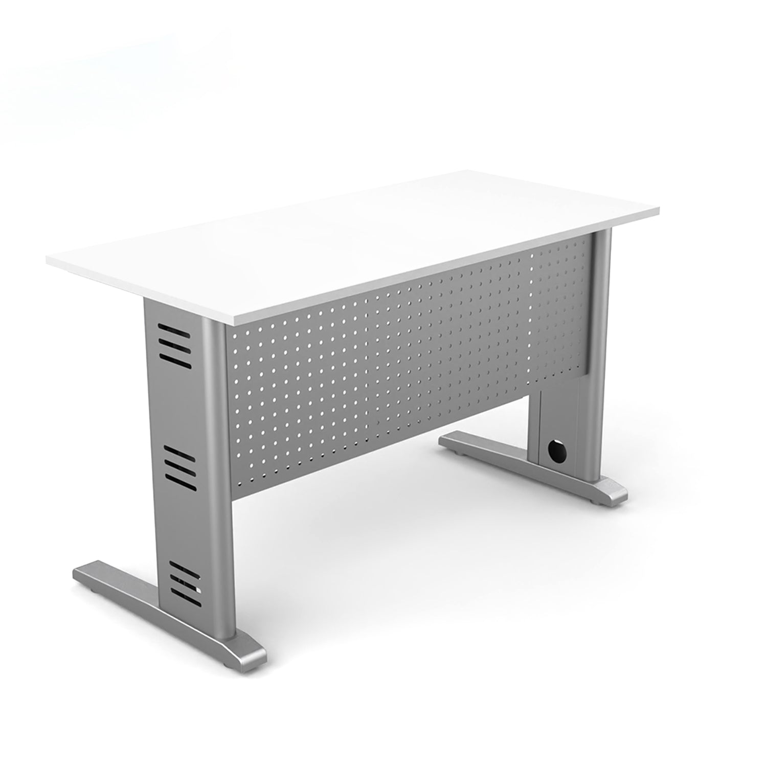 Escritorio de oficina ergonomik con ducto para gestión