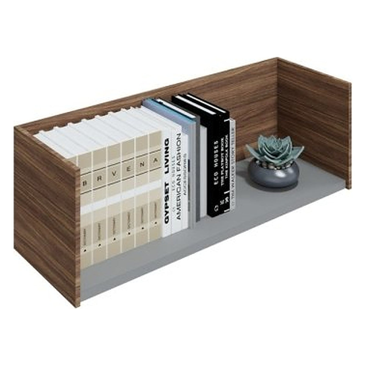 Flypper abierto para empotrar a pared melamina