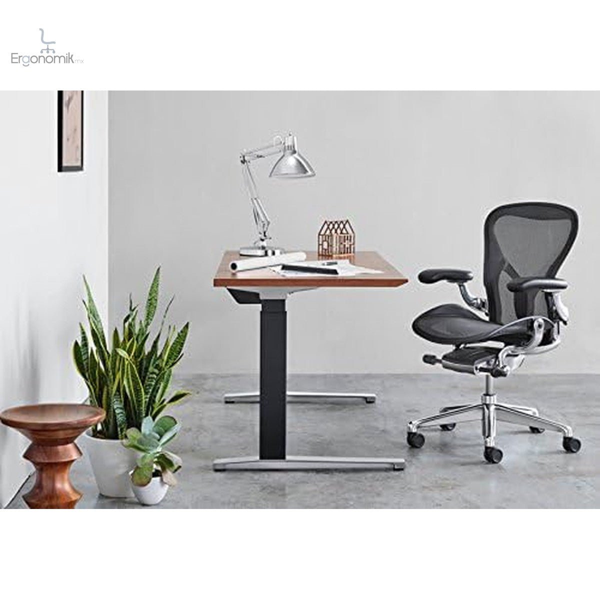 Herman Miller Aeron Chair Talla B, Graphite - Ergonomik Ergonomik
