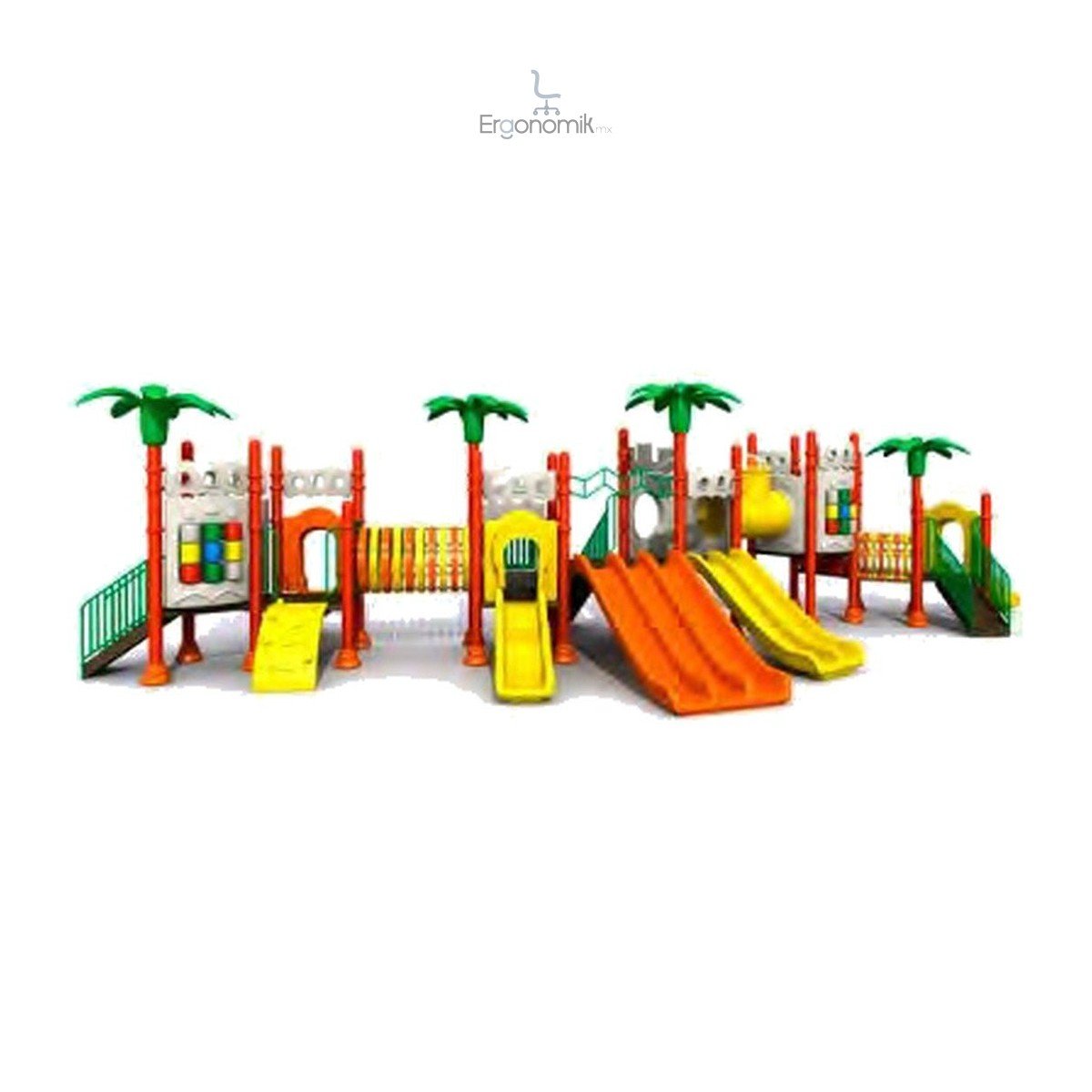 Juego Infantil Modular Modelo 02 - Ergonomik Juegos Infantiles - Modulares Línea Juego Infantil