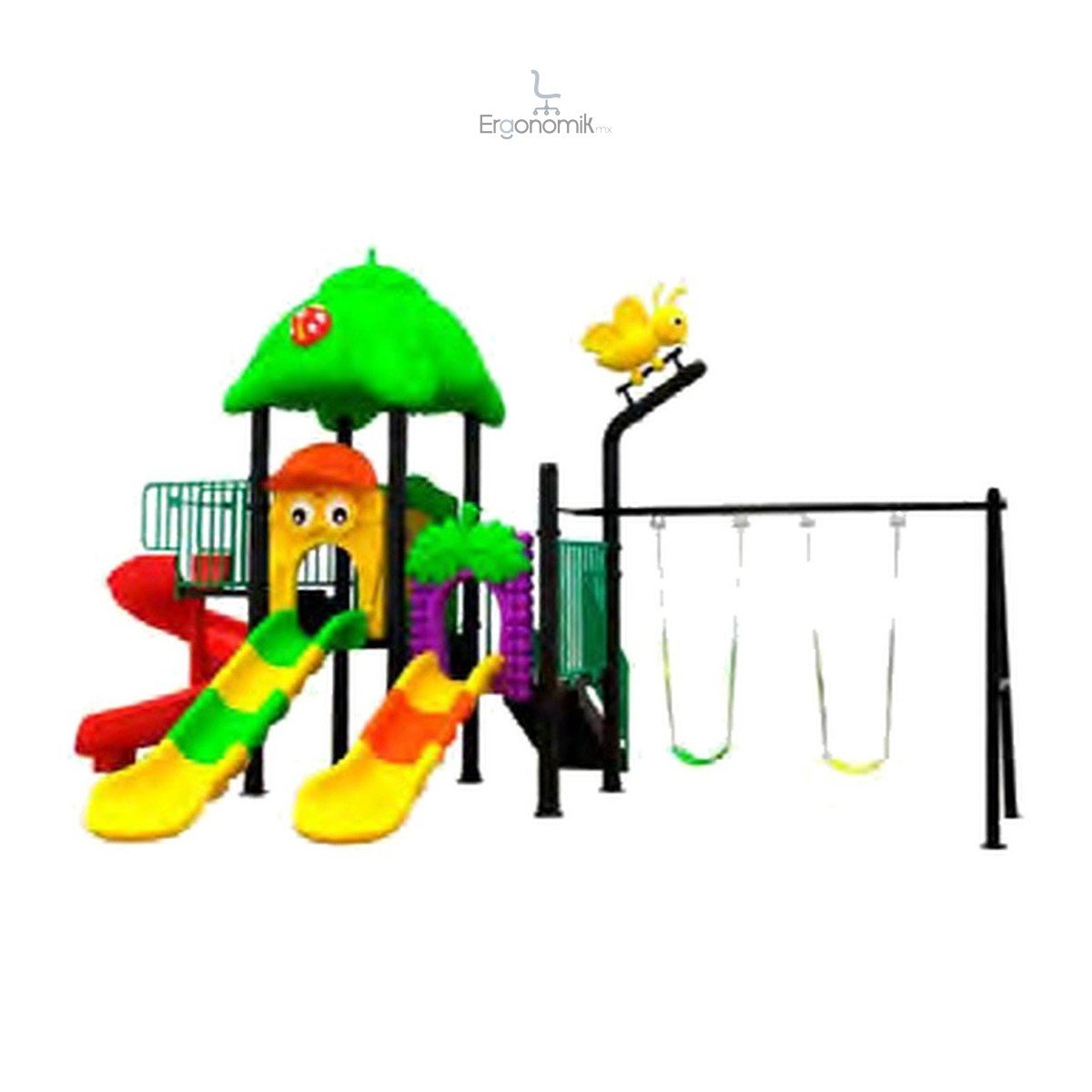 Juego Infantil Modular Modelo 126 - Ergonomik Juegos Infantiles - Modulares Línea Juego Infantil