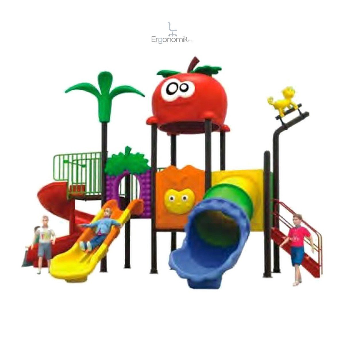 Juego Infantil Modular Modelo 150 (470 x 320 x 360 cm) - Ergonomik Juegos Infantiles - Modulares Línea Juego Infantil