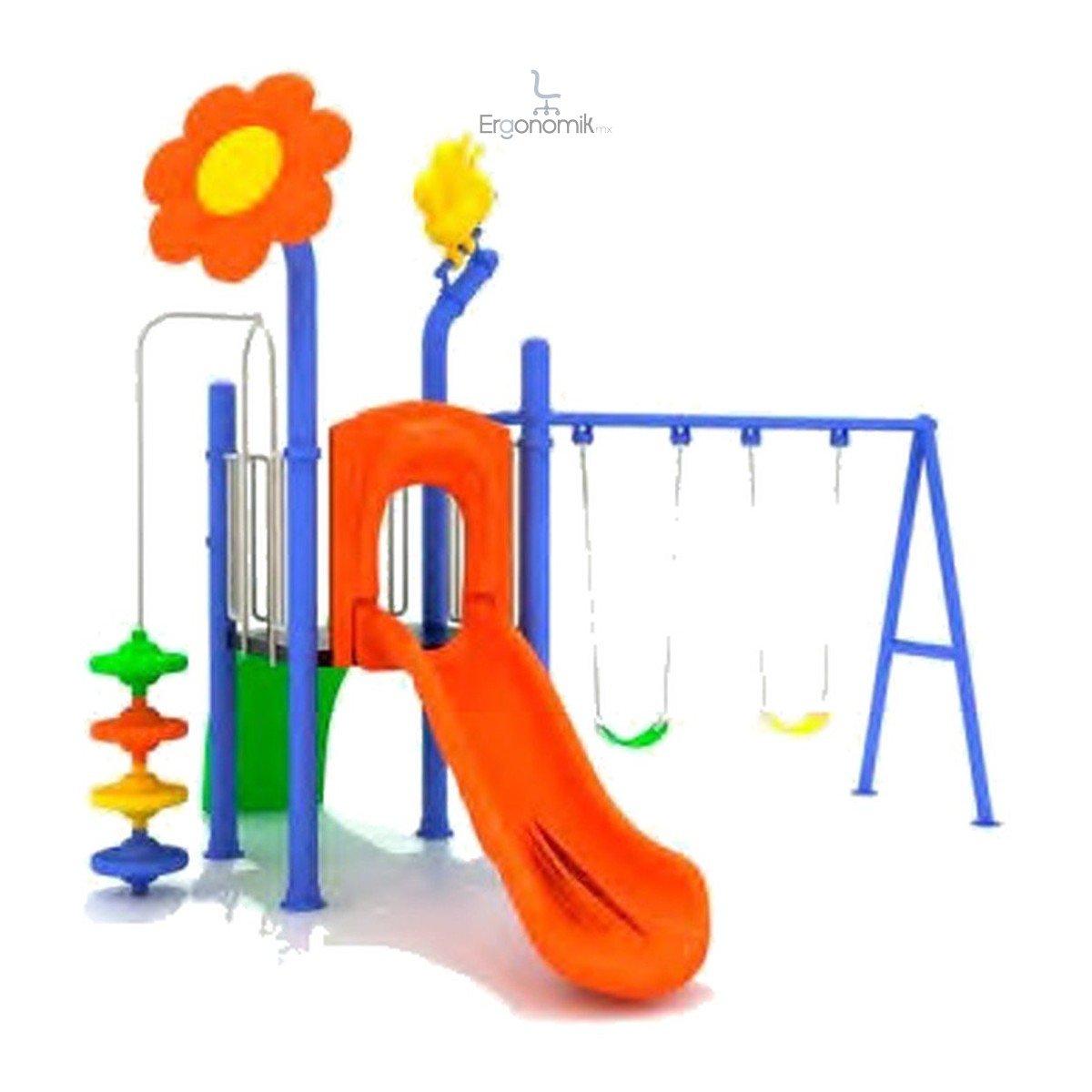 Juego Infantil Modular Modelo 186 - Ergonomik Juegos Infantiles - Modulares Línea Juego Infantil