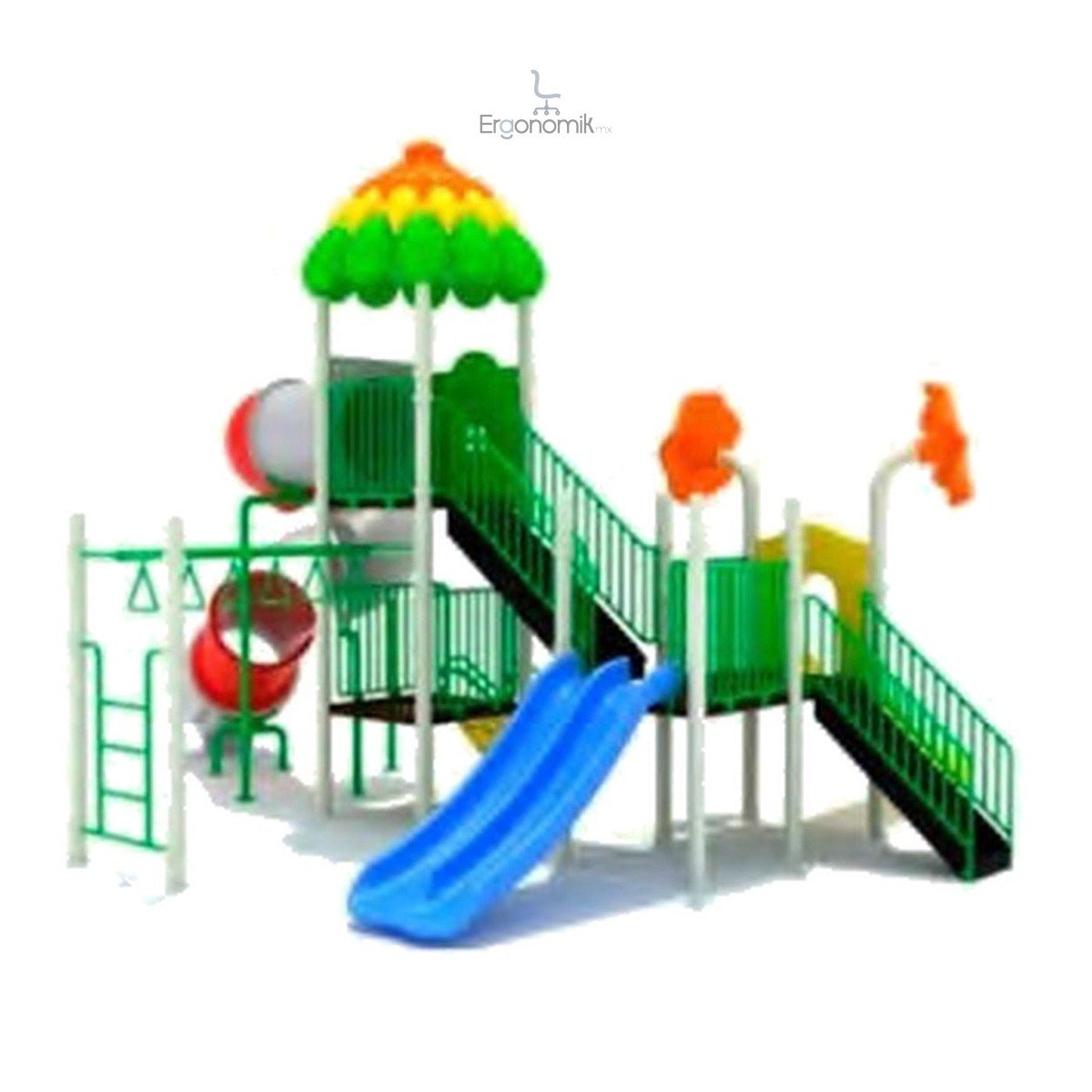 Juego Infantil Modular Modelo 188 - Ergonomik Juegos Infantiles - Modulares Línea Juego Infantil