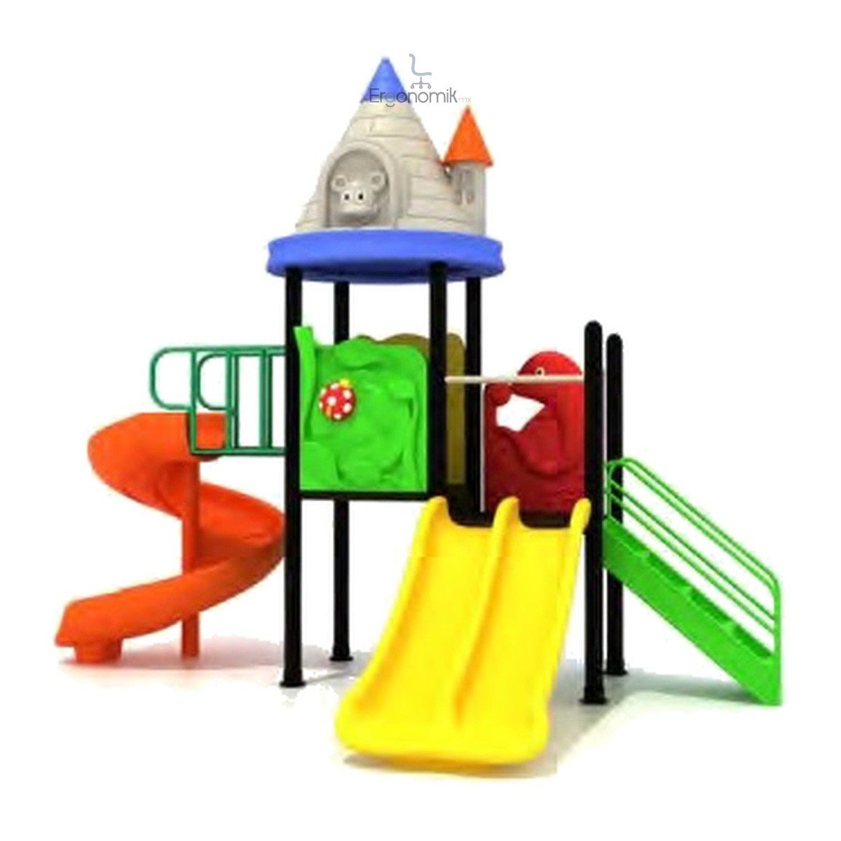 Juego Infantil Modular Modelo 194 - Ergonomik Juegos Infantiles - Modulares Línea Juego Infantil