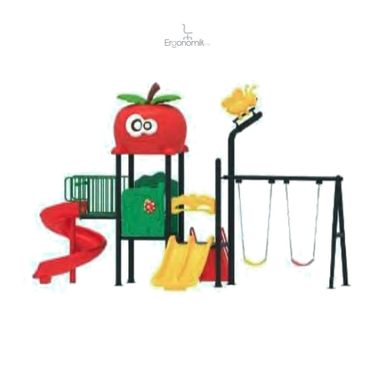 Juego Infantil Modular Modelo 211 (560 x 320 x 350 cm) - Ergonomik Juegos Infantiles - Modulares Línea Juego Infantil