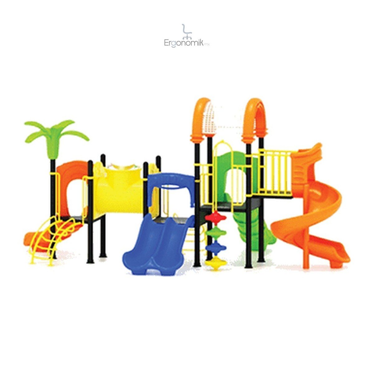 Juego Infantil Modular Modelo 287 - Ergonomik Juegos Infantiles - Modulares Línea Juego Infantil