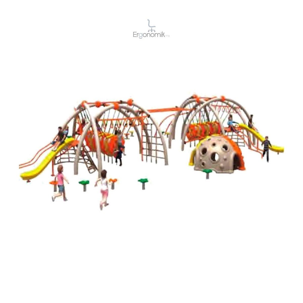 Juego Infantil Trepador Modelo 16 - Ergonomik Juegos Infantiles - Trepadores Línea Juego Infantil