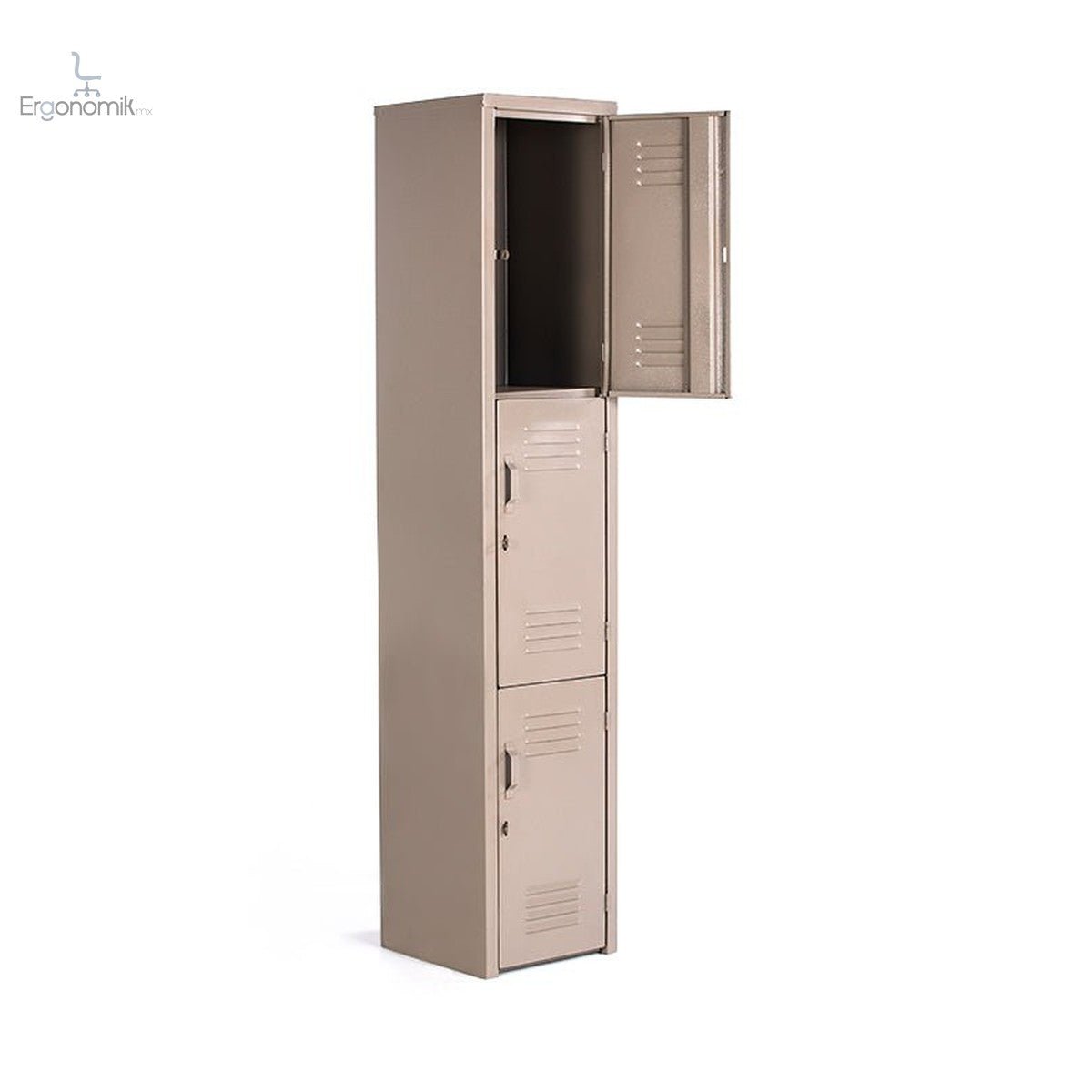 Locker 3 Puertas 1.80x38x37 - Ergonomik casillero Ofik