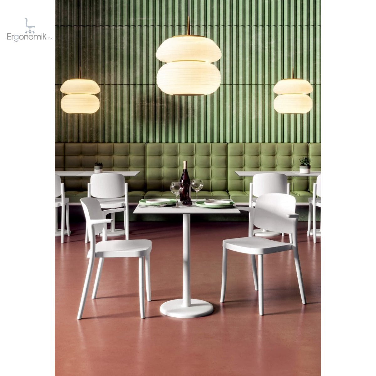 Mesa Alfiere Cuadrada - Ergonomik mesa multiusos OFFIHO
