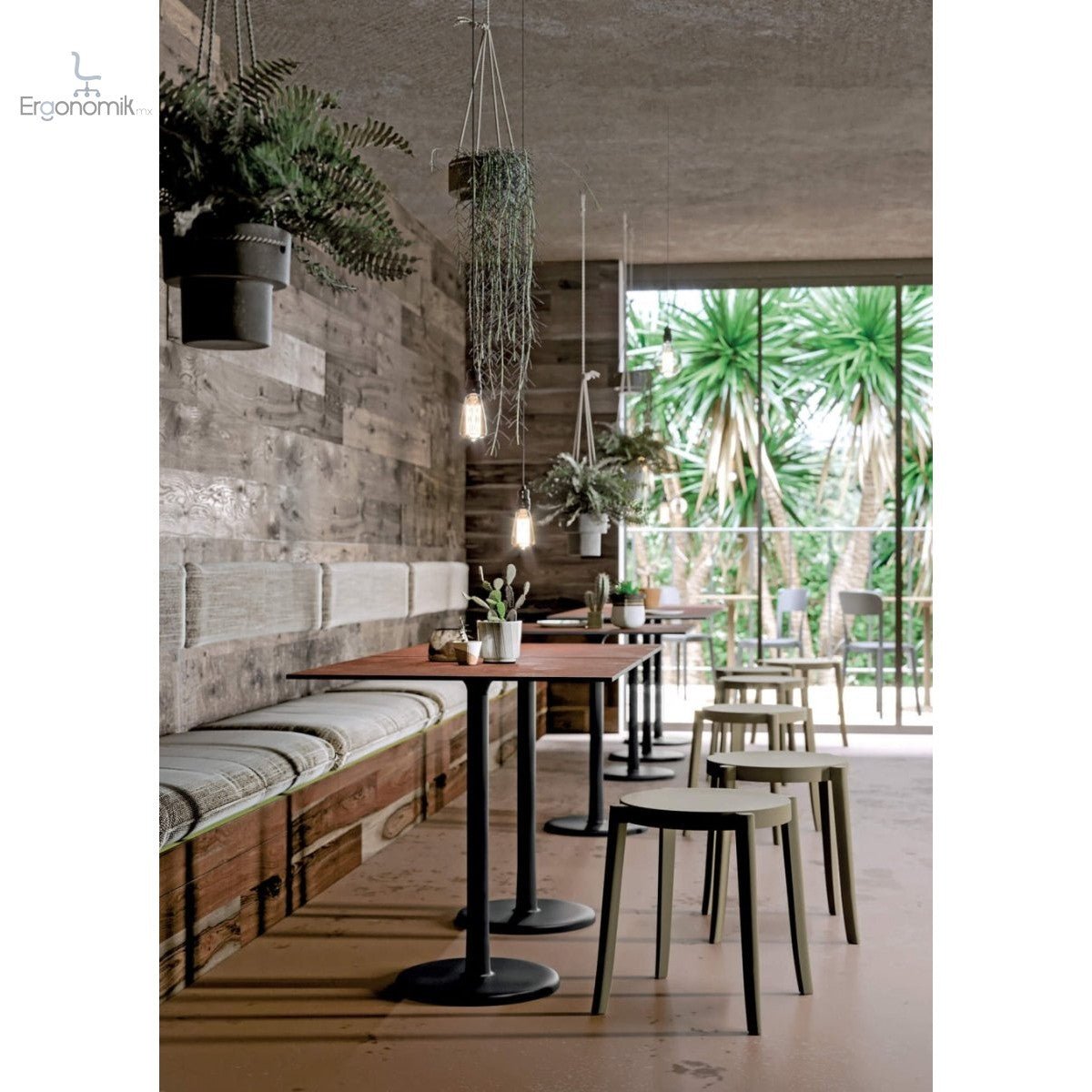 Mesa Alfiere Cuadrada - Ergonomik mesa multiusos OFFIHO