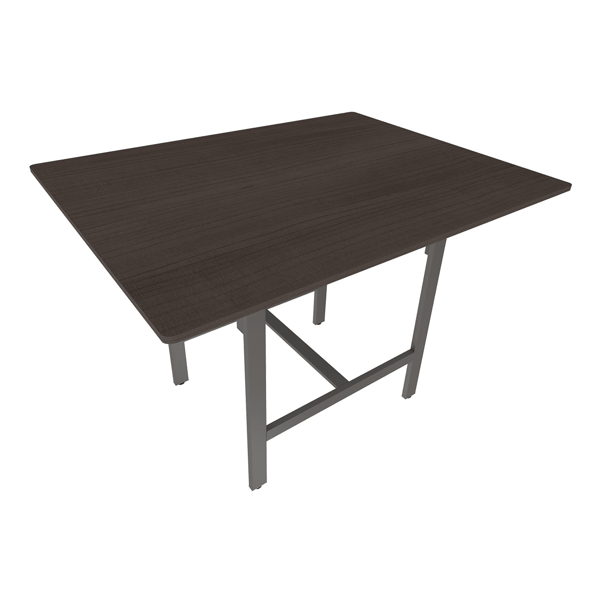 Mesa alta E-Link de 150 cm estructura negra (19MM)657 - Ergonomik Mesa OFIK