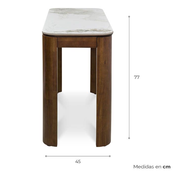 Mesa Consola Luner - Ergonomik Mesa Consola Tamarindo