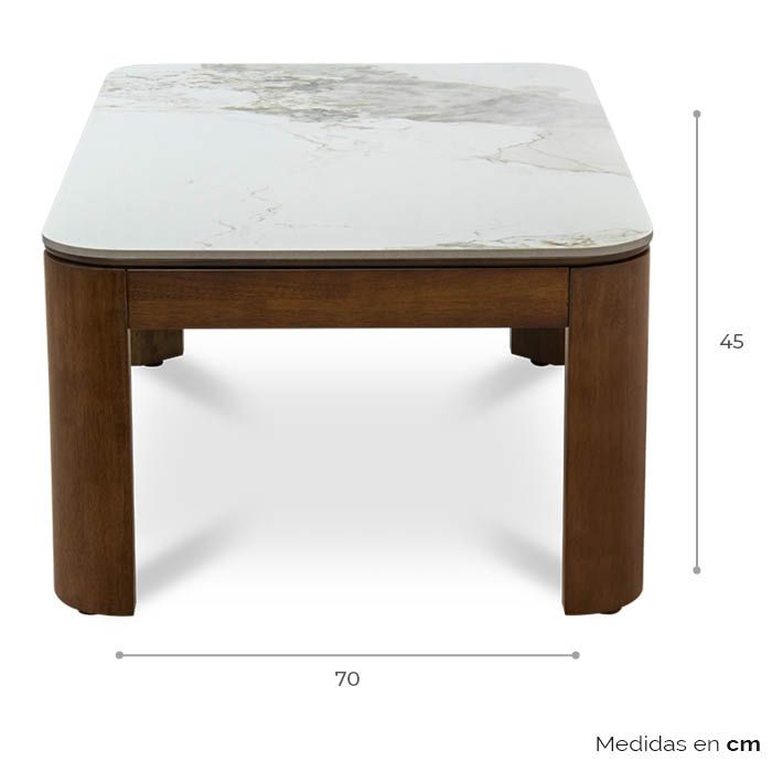 Mesa de Centro Luner - Ergonomik Mesa de Centro Tamarindo