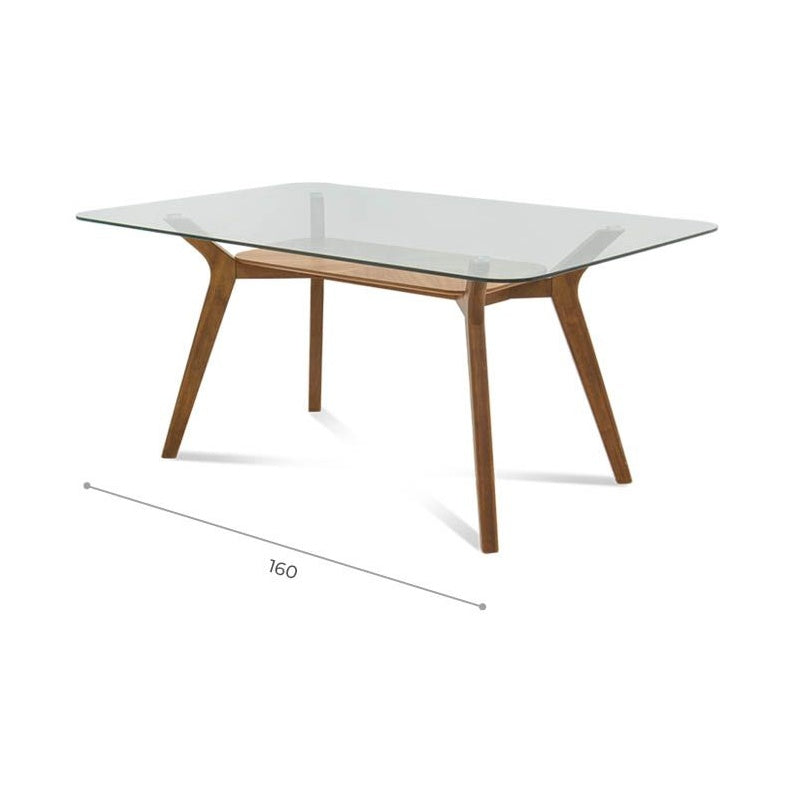 Mesa de Comedor Juko para 6 - Ergonomik Mesa de Comedor Tamarindo