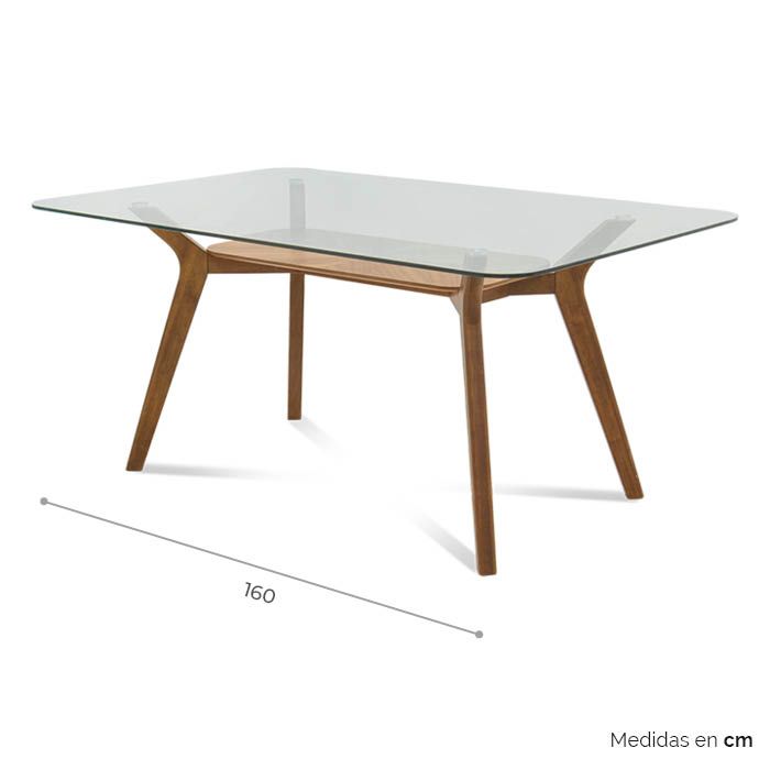 Mesa de Comedor Juko para 6 - Ergonomik Mesa de Comedor Tamarindo