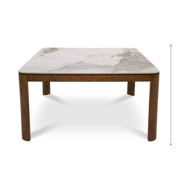 Mesa de Comedor Luner para 8 - Ergonomik Mesa de Comedor Tamarindo