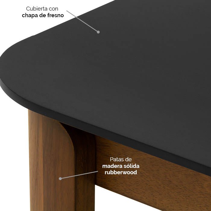 Mesa de Comedor Nodi - Ergonomik Mesa de Comedor Tamarindo
