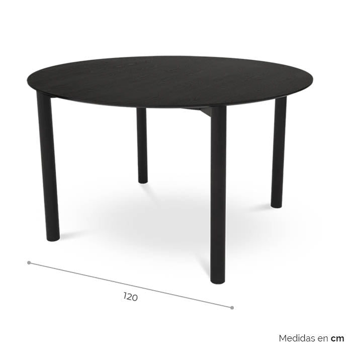 Mesa de Comedor Redonda Pad - Ergonomik Mesa de Comedor Tamarindo