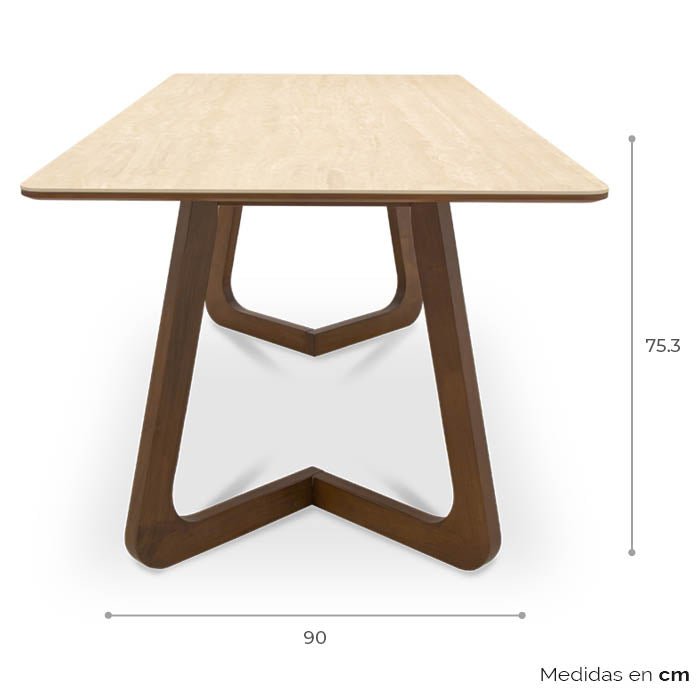 Mesa de Comedor Sovy - Ergonomik Mesa de Comedor Tamarindo