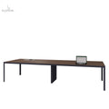 Mesa de Consejo Studio Electrificable 3.60 x 1.20 chapa de madera 16 mm
