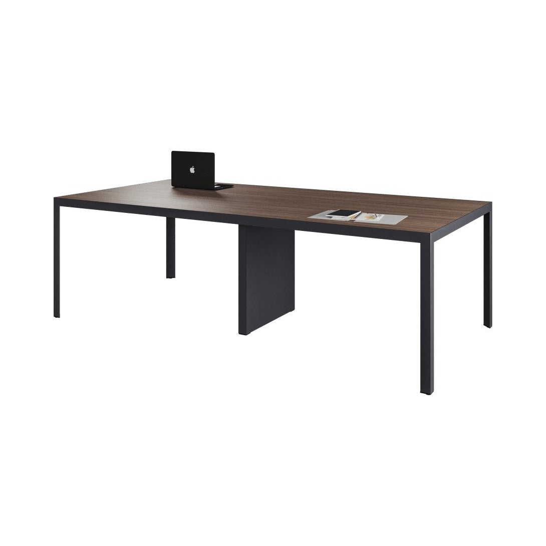 Mesa de Juntas Studio Electrificable Melamina - Ergonomik mesa de juntas Office Class
