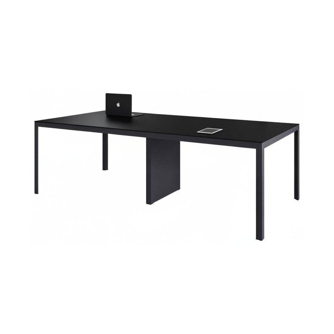 Mesa de Juntas Studio Electrificable Melamina - Ergonomik mesa de juntas Office Class