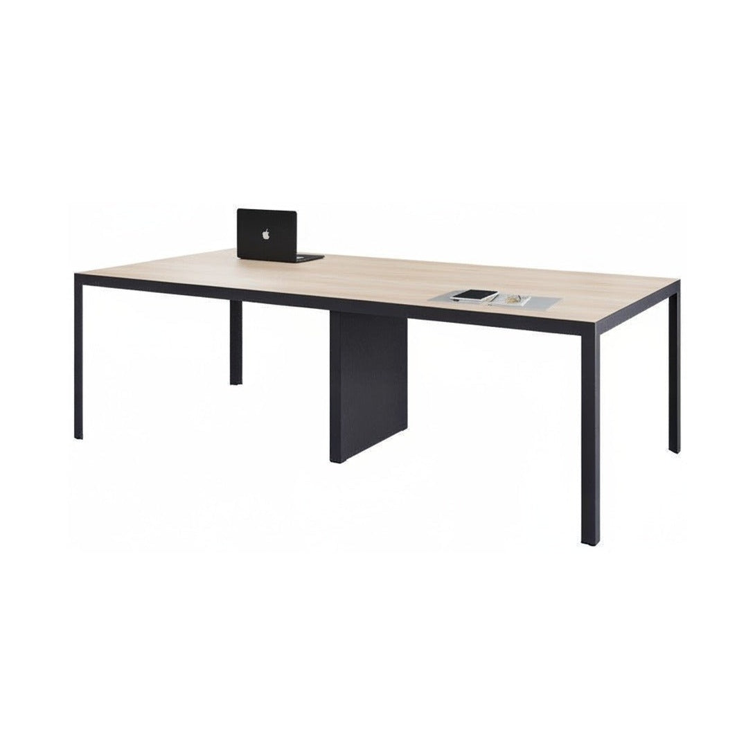 Mesa de Juntas Studio Electrificable Melamina - Ergonomik mesa de juntas Office Class