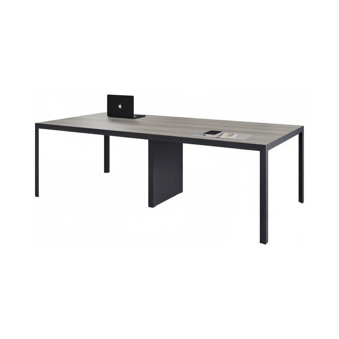 Mesa de Juntas Studio Electrificable Melamina - Ergonomik mesa de juntas Office Class