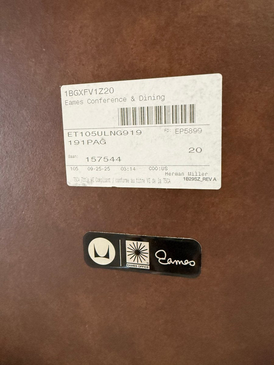 Mesa Eames 1x1 Herman Miller Nueva - Ergonomik escritorio Herman Miller