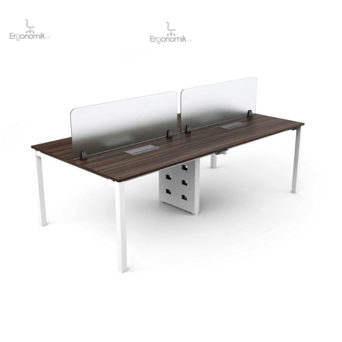 Mesa Hamilton 240 x 120/18MM - Ergonomik escritorio MEM