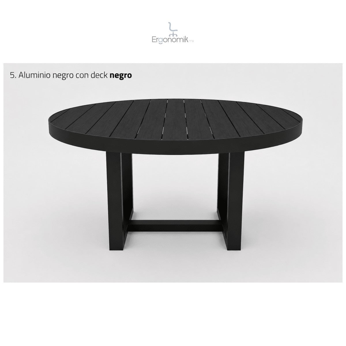 Mesa Marah Redonda - Ergonomik mesa de exterior Quality Furniture