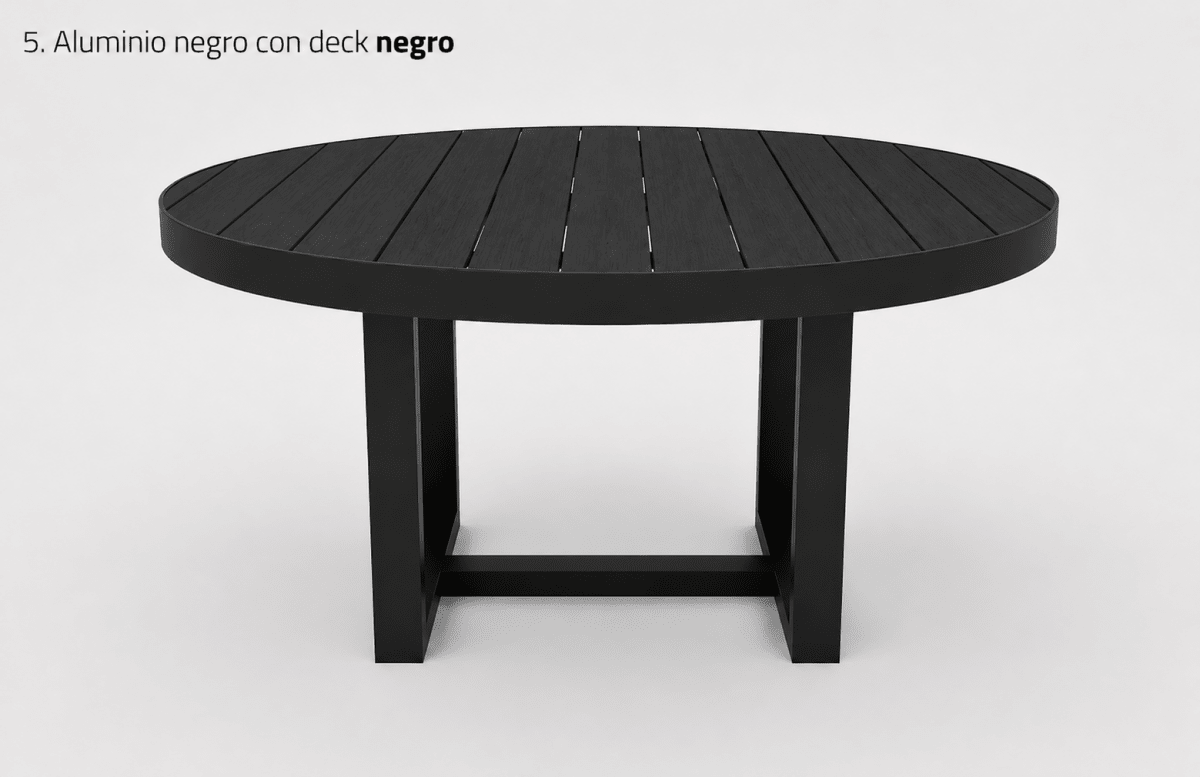 Mesa Marah Redonda - Ergonomik mesa de exterior Quality Furniture