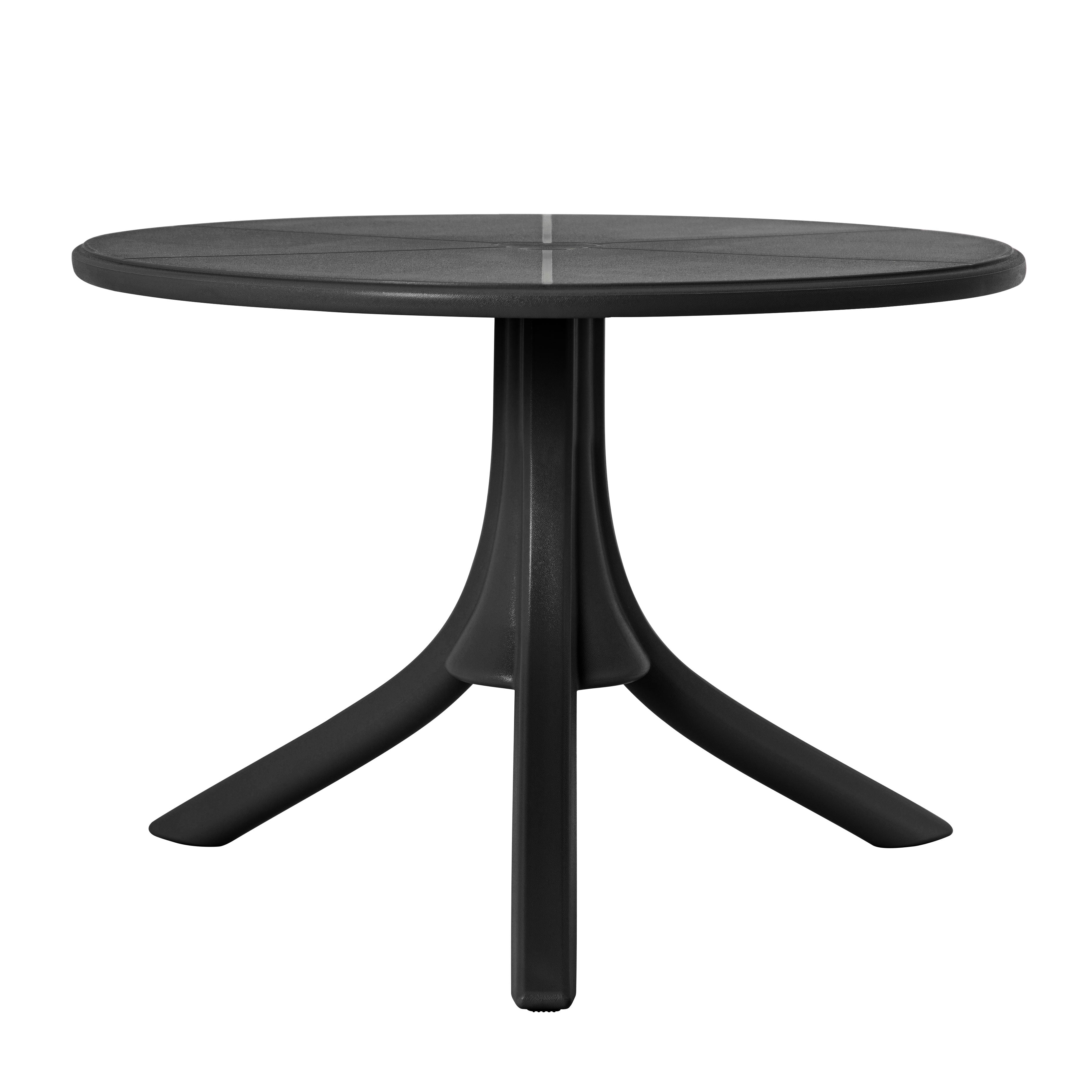 Vista trasera de la mesa Seattle