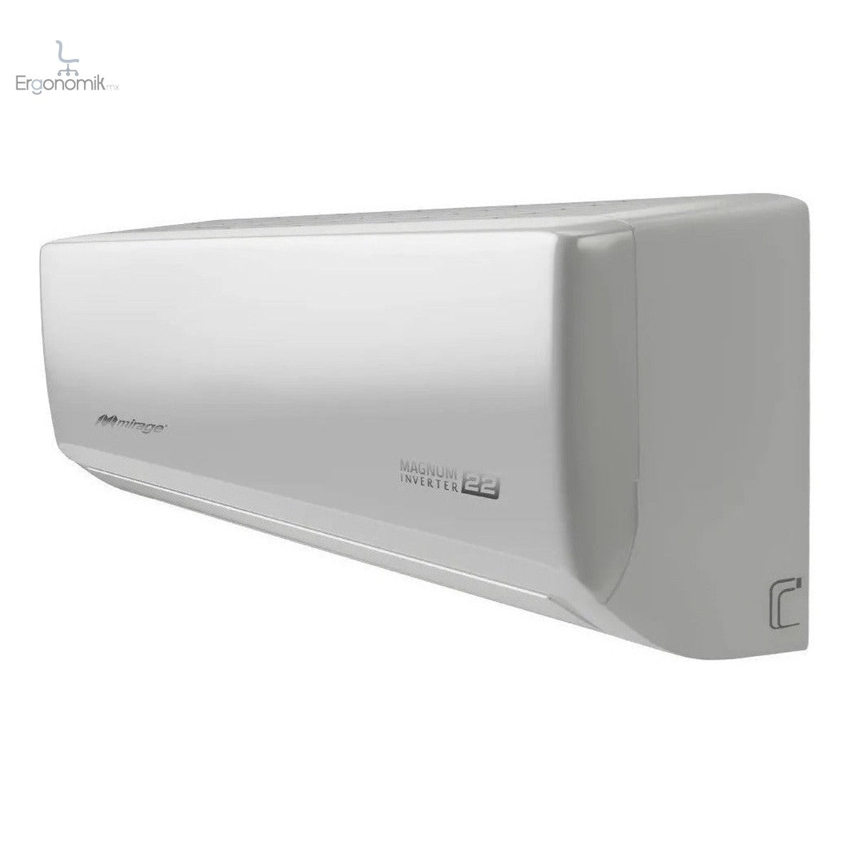 Minisplit Inverter Magnum 22 1 Ton 110V Frío/Calor - Ergonomik Minisplit Mirage