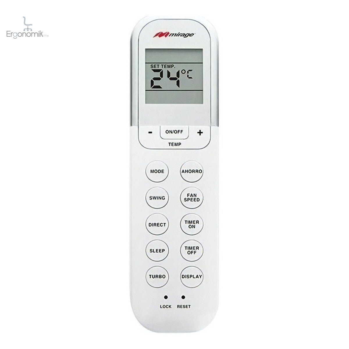 Minisplit Life 12 1 Ton 220V Frío/Calor - Ergonomik Minisplit Mirage