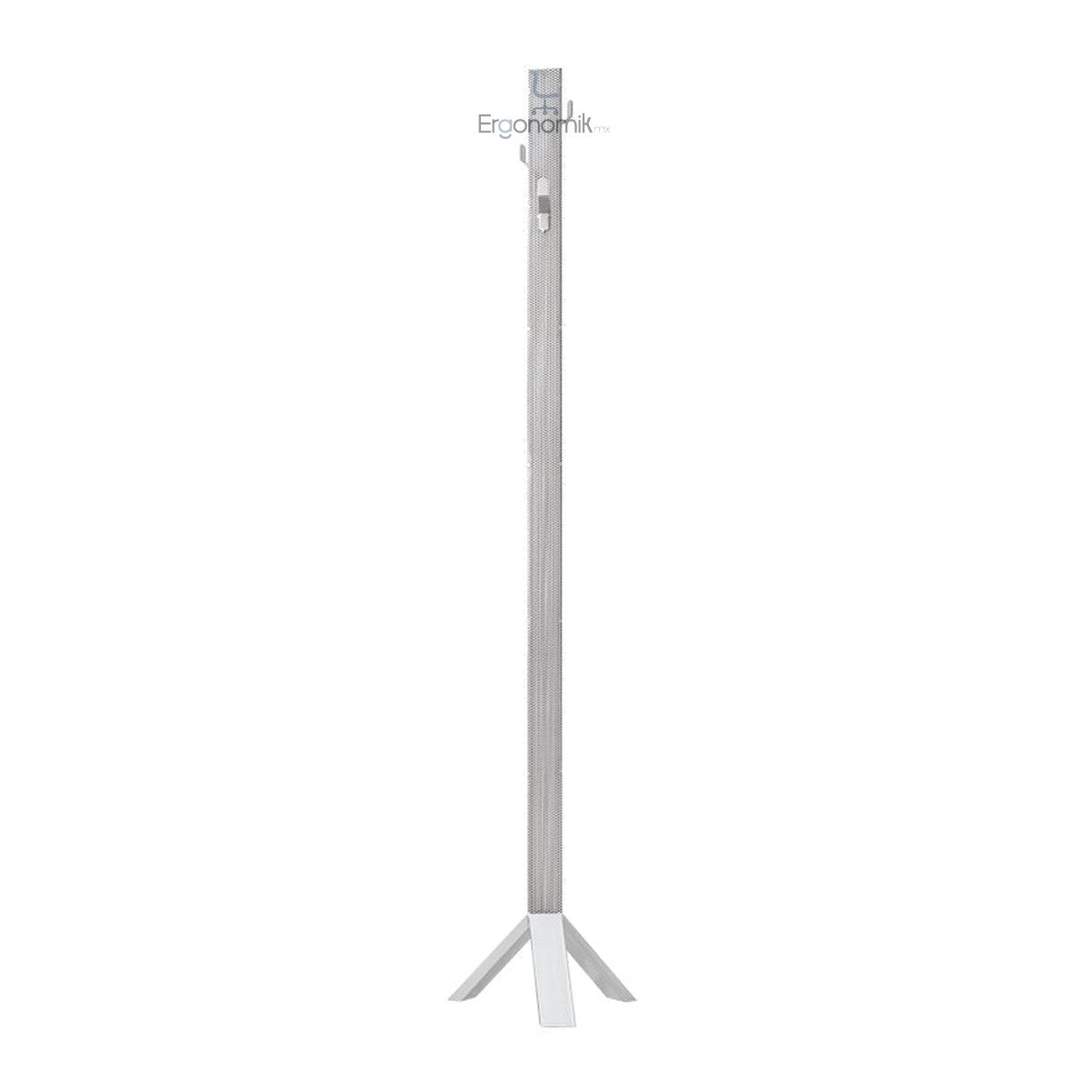 Perchero Triangular en Lamina Perforada de 1.6mm | Muebles ergonomicos en Mexico | Ergonomik