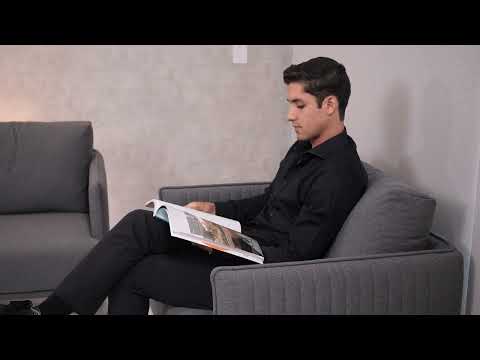 Sillón Fabrizia usado en oficina o espacio público