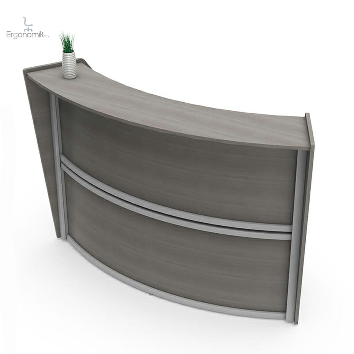 Recepción Extensión 220 - Ergonomik mueble de recepción Ofik