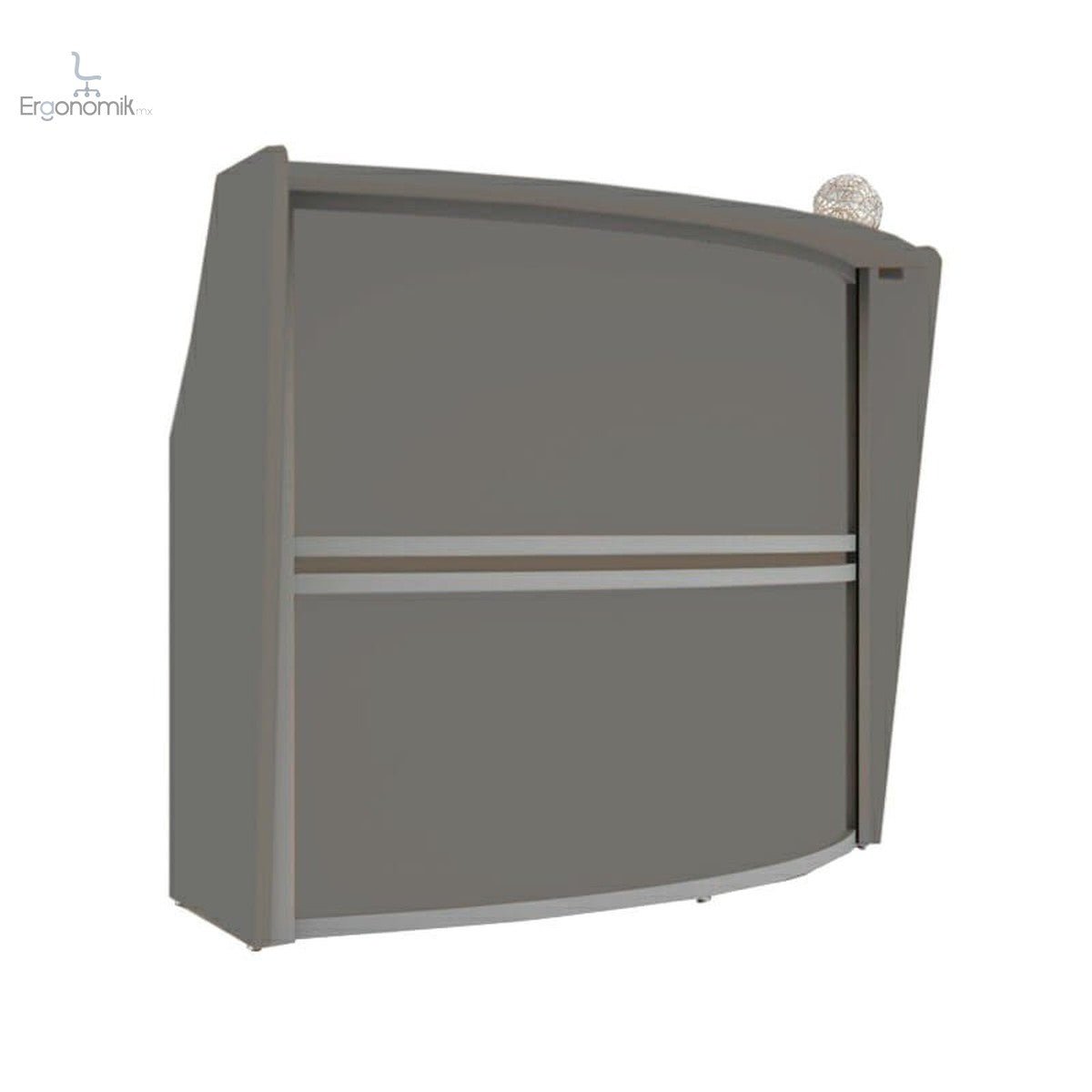 Recepción Extensión 220 - Ergonomik mueble de recepción Ofik