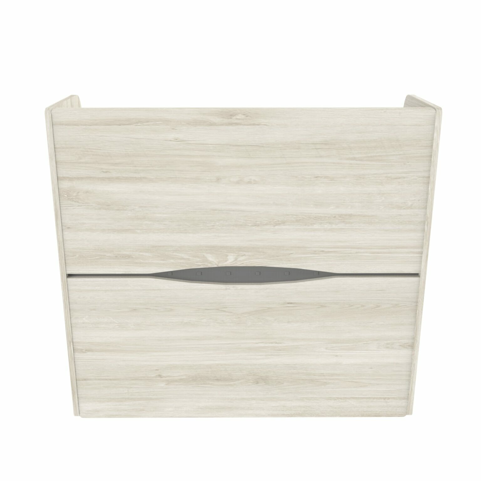 Detalle de materiales y acabados de Recepción Privacía 221