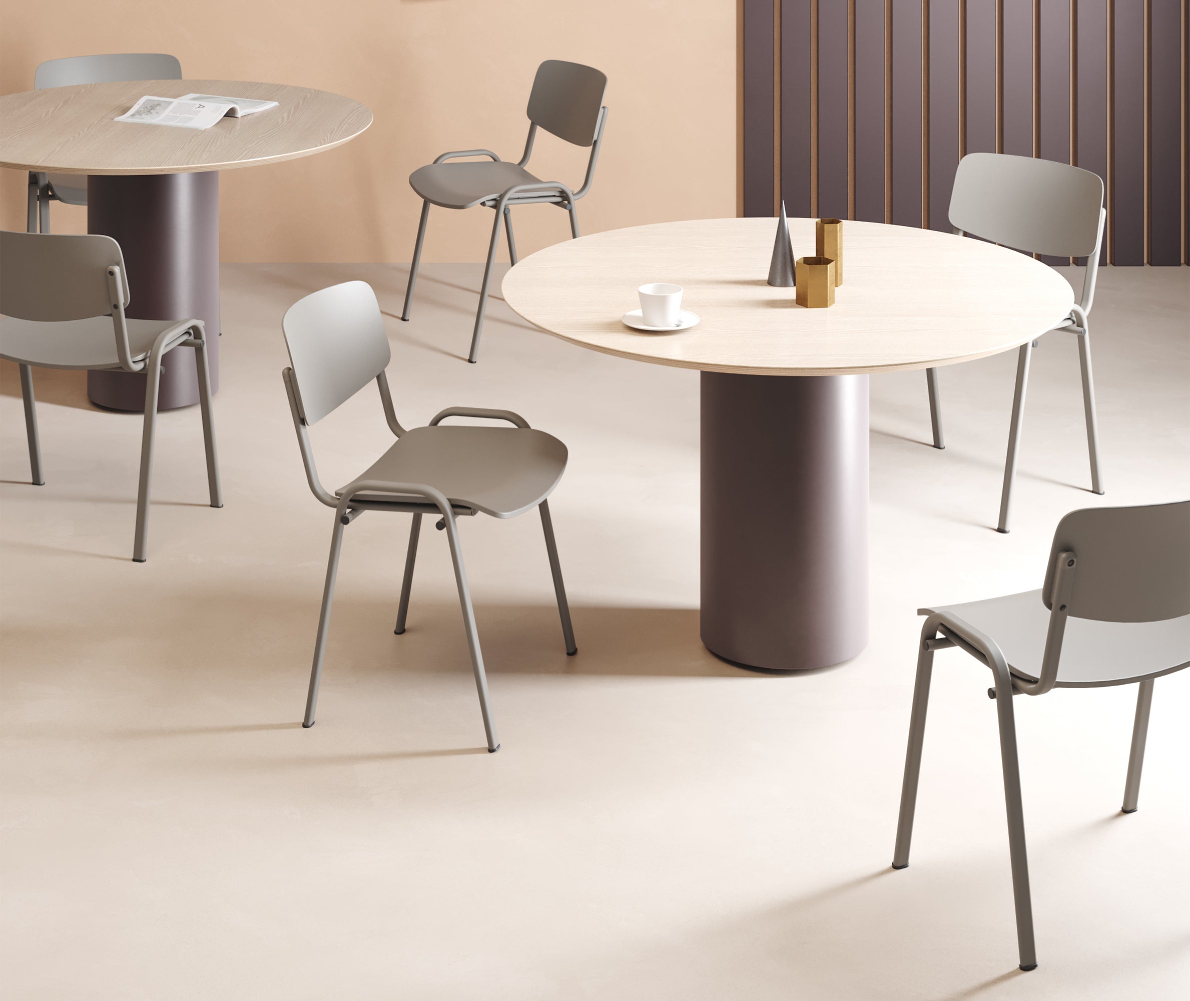 Detalle del respaldo ergonómico