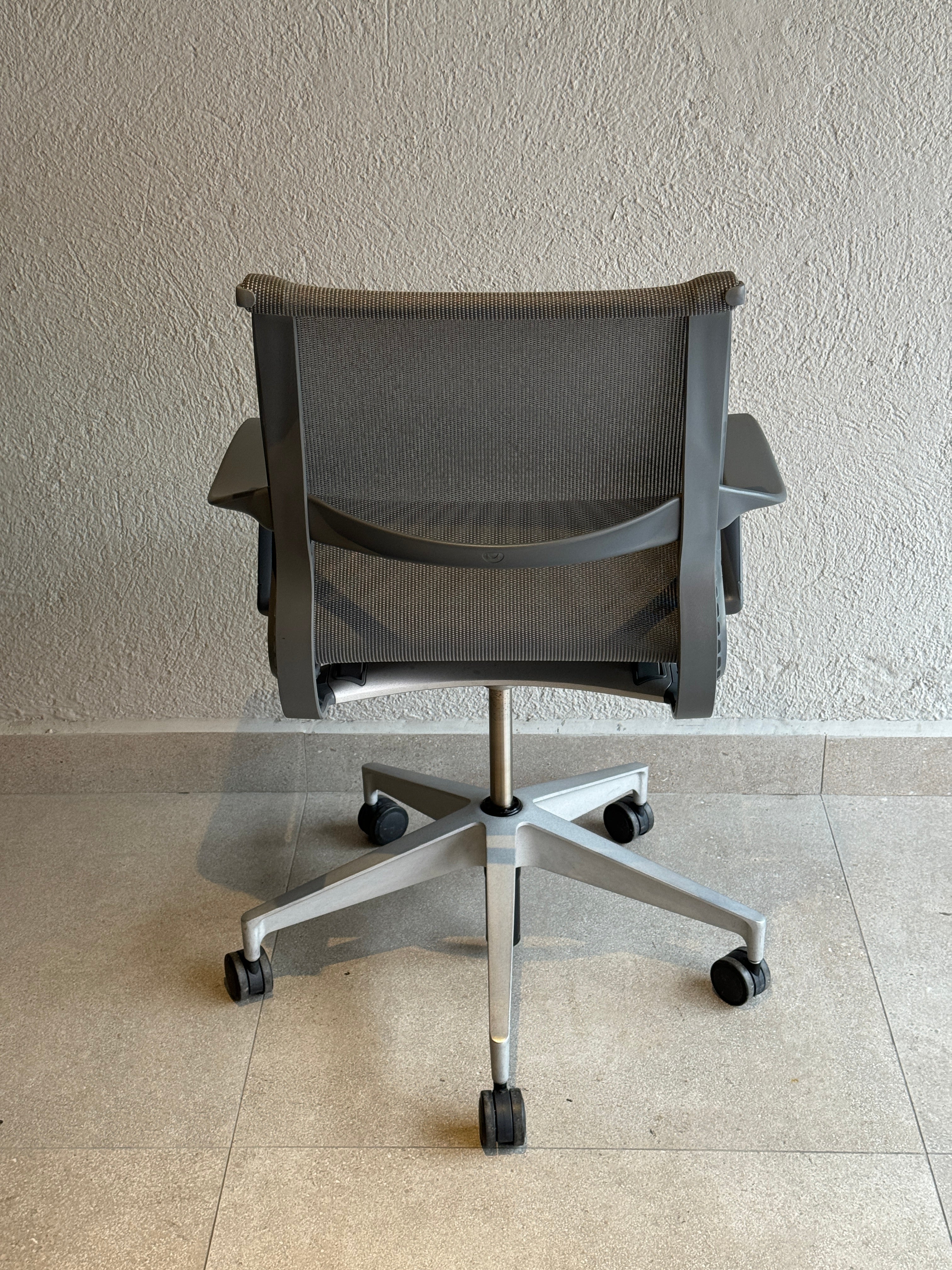 Vista de reposabrazos ergonómico