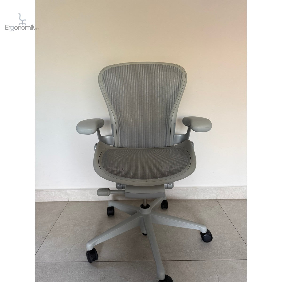 Silla Aeron Mineral Herman Miller - Preowned - Ergonomik silla ergonomica Herman Miller