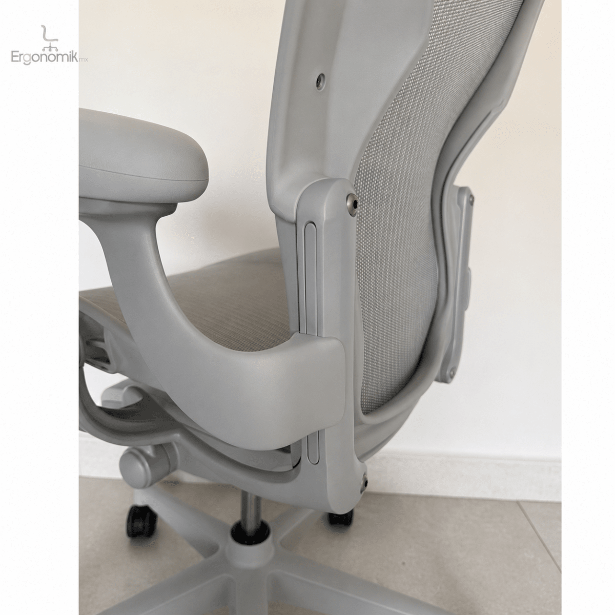 Silla Aeron Mineral Herman Miller - Preowned - Ergonomik silla ergonomica Herman Miller